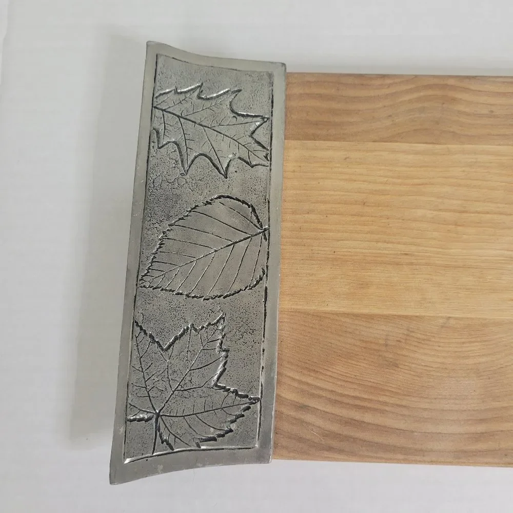 Basic Spirit of Canada Handcrafted Pewter‎ Pate Board
